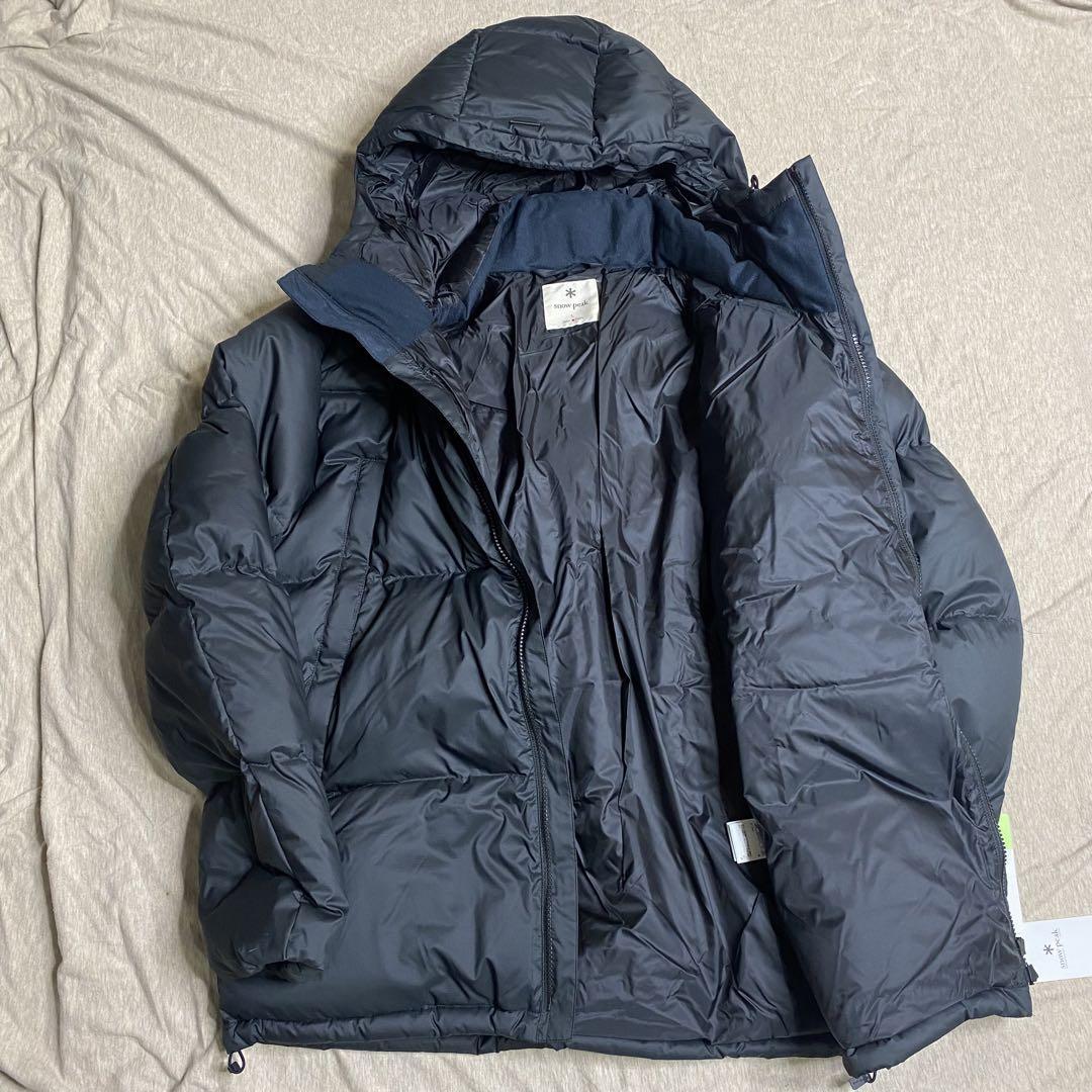SNOW PEAK Recycled Light Down Jacket Hooded Black 2022 Men Size L