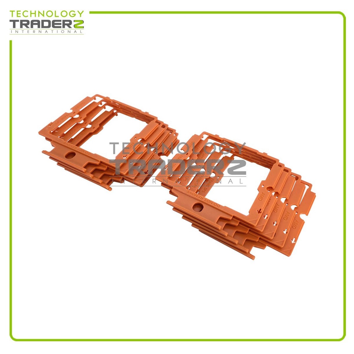 AMD EPYC Genoa Zen4 SP5 Socket Orange CPU Tray Carrier Frame Mount