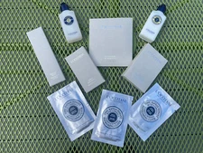 9 L'OCCITANE SHAMPOO CONDITIONER COMB VANITY SEW KIT SHOE MIT REFRESHING CLOTHS