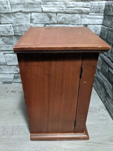 Arister Gifts 13" Wood 3D Restaurant Shop Scene Diorama Trinket Box CD Chest - Picture 5 of 9