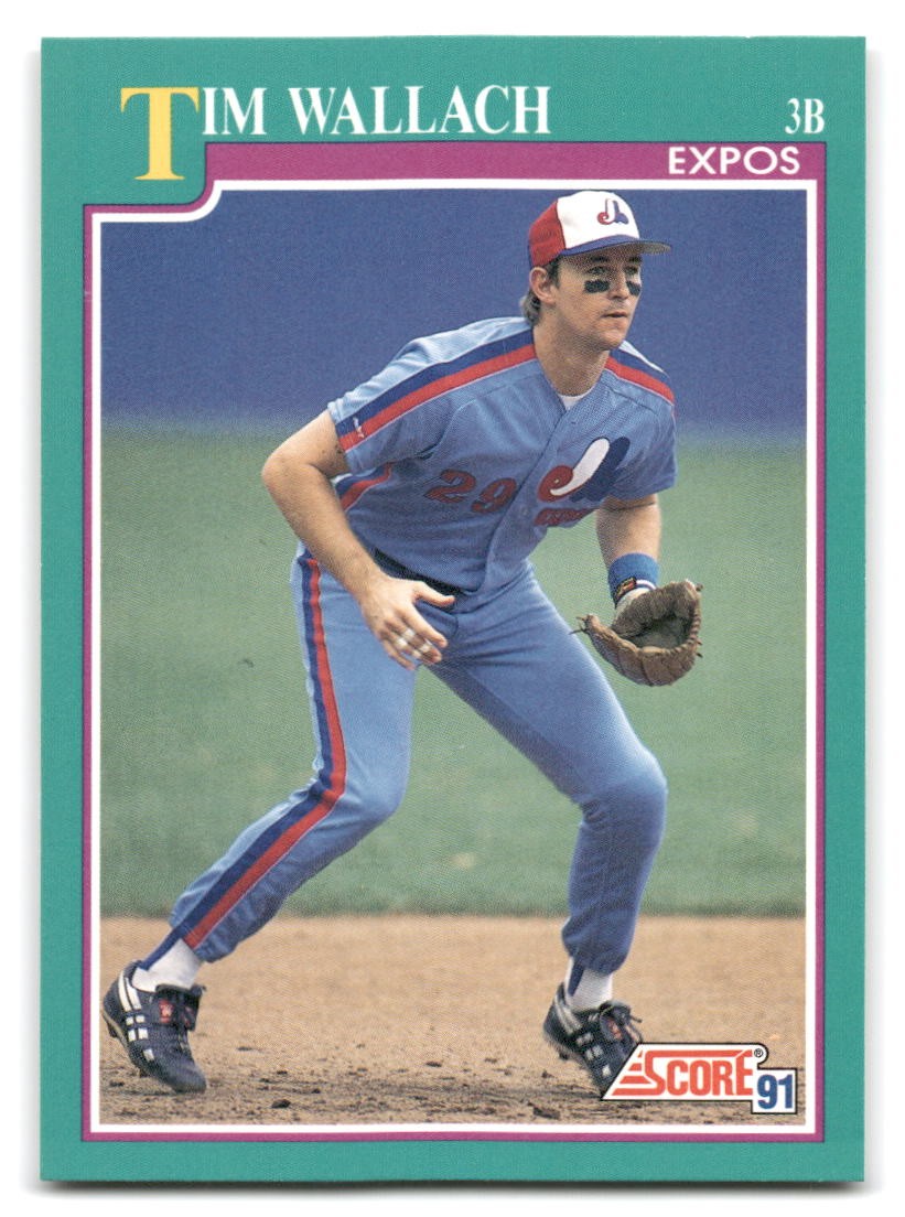 Tim Wallach 1991 Score Baseball #210 Montreal Expos