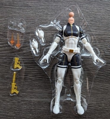 Marvel Legends MADAME MASQUE BODY GUNS Female Custom Fodder  (Crossbones 2 Pack