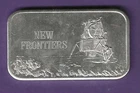NEW FRONTIERS  .999 SILVER ART BAR
