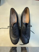 Bloch Shockwave Tap Shoes Black Leather Lace Up Dance Men s 11