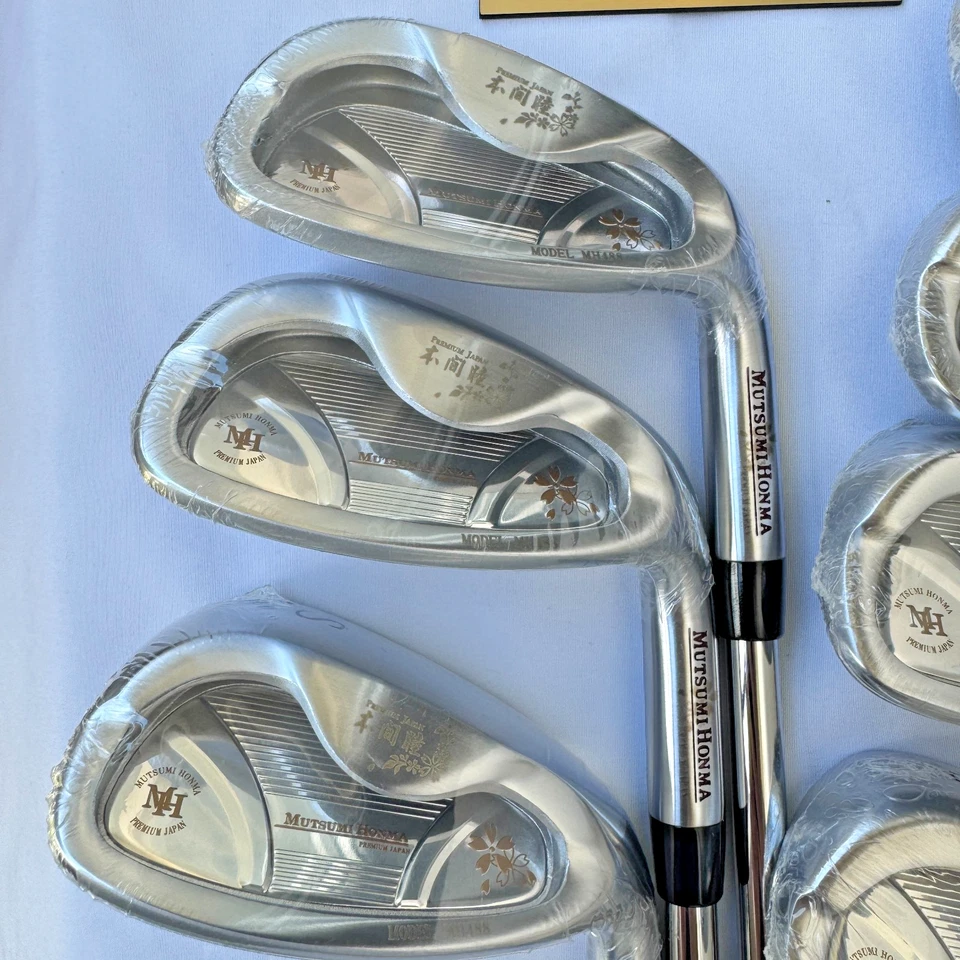 Mutsumi Honma MH488 Iron Set 7pc 5-Pw,Sw Nippon 950GH Regular Flex Steel RH - Image 4 of 4