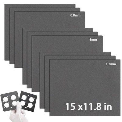 9 Pack 15''x11.8''Non Asbestos Gaskets Materials Sheet Set   High Temp Gasket