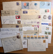 storia postale - Lotto 25 buste italia democratica e vari - spedizione gratuita