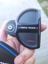 Odyssey Triple Track 2-Ball Putter 35" Stroke Lab Mens RH HC. Great Condition
