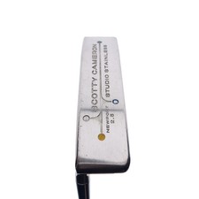 Used Scotty Cameron Studio Stainless Newport 2.5 Putter /35.0 Inches/Left-Handed