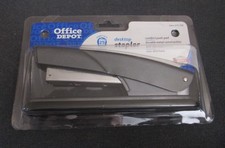 Office Depot Desktop Stapler , 25 Sheet Capacity, Non-Slip, Black - NIP