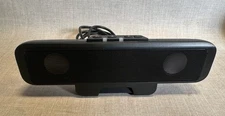 Cyber Acoustics CA-2890 USB Computer Speaker Bar , Clip on.  Works!