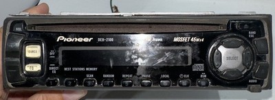 PIONEER DEH 2100 DETACHABLE FACEPLATE Untested (001)