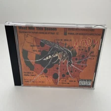 Worm Disgusting CD 2003 Obscure Horrorcore Rap Craze Str8jaket WormHole Records