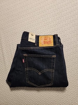 Levi's Men's 550 Relaxed Fit 38x30 Loose Dark Blue NonStretch NWT Jeans Pants