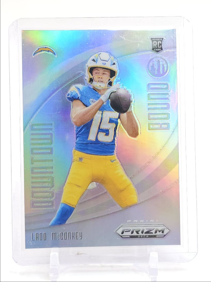 LADD MCCONKEY 2024 PRIZM DECA DOWNTOWN BOUND ROOKIE SILVER RC Q1713