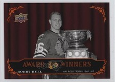 2025 Chicago Blackhawks Centennial Award Winners High Decibel Bobby Hull 12cf