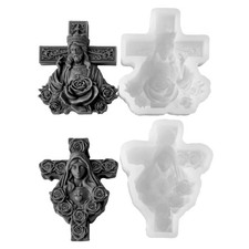 Religious Theme Silicone Mould Halloween Molds Handmade Plasters Molds