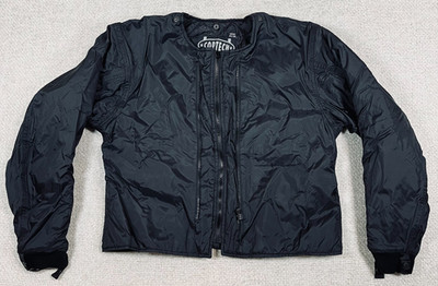 Tour Master Cortech Breeze Removable Motorcycle Jacket Liner XS Black Insulated