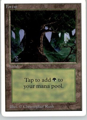 Forest (C) - Unlimited Edition - MP Magic: The Gathering