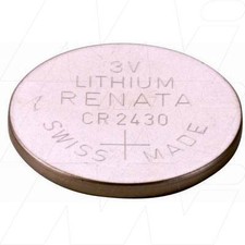 Renata CR2430(R) Specialised Lithium Battery Coin Cell