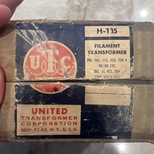 UTC H-135 Power Transformer New In Original Box Free Shipping 