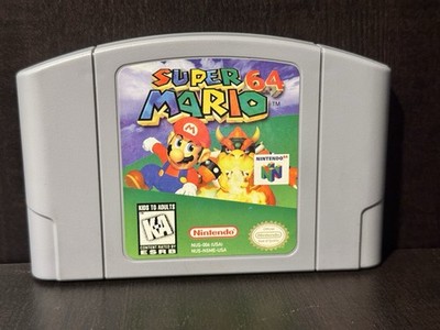 Super Mario 64 (Nintendo 64 N64, 1996) Cartridge Only - Authentic - Tested