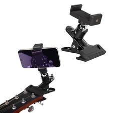 Guitar Head Phone Holder Mount Clip Smartphone Guitar Capo Phone Clamp Clip