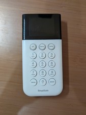 SimpliSafe SSKP3 Keypad White Wireless Touch-...