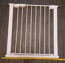 White Metal Stair Gate
