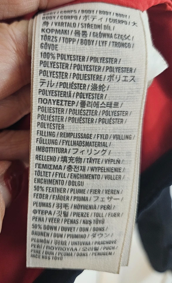 Abecrombie fitch women's puffer down jacket sz XS - Image 3 of 4