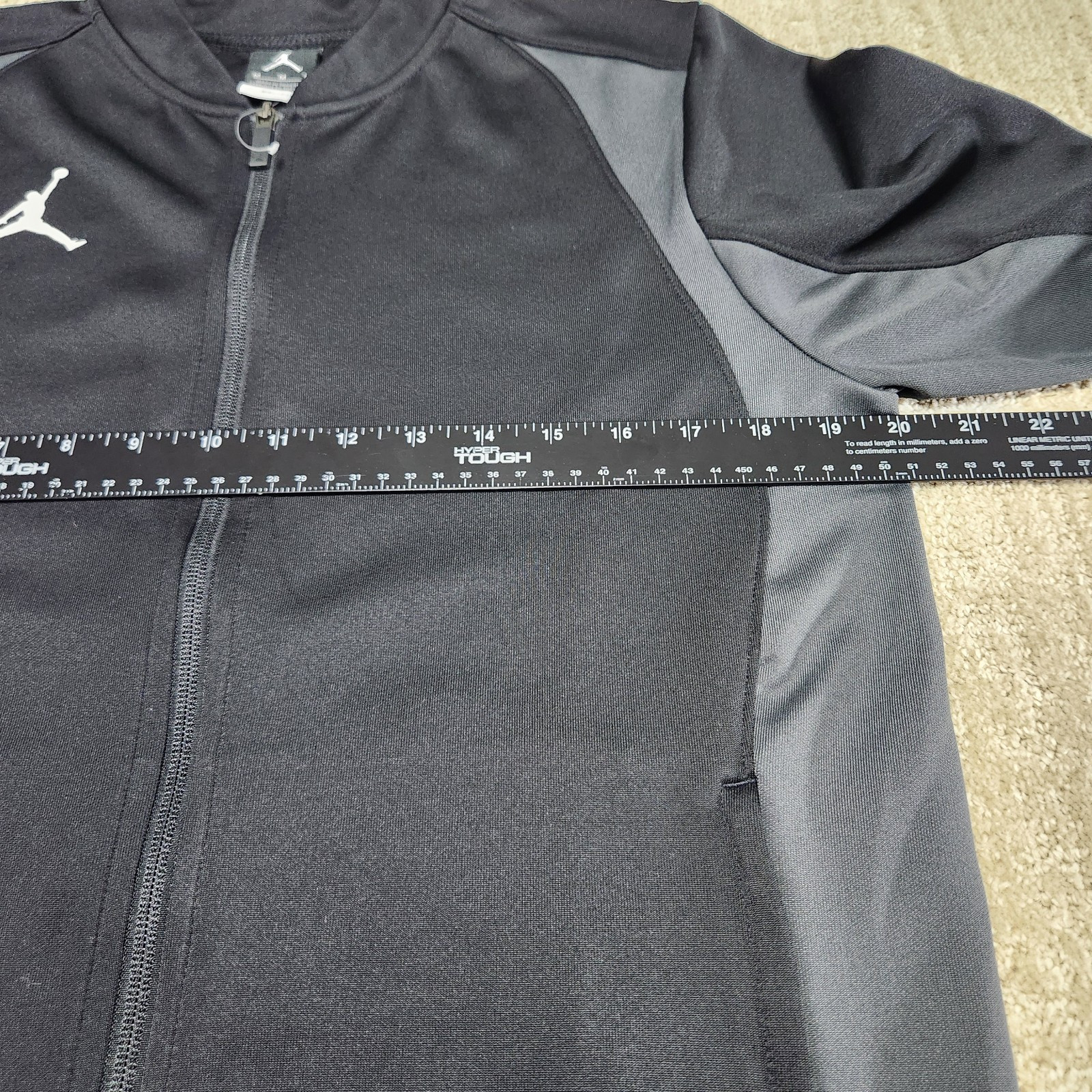 SACAI X NIKE Nike Jordan Felpa Donna M Maglia Volo Full Zip Giacca Basket Nero