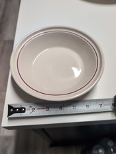 Longaberger Traditional Red Small Pie Plate - Made in USA