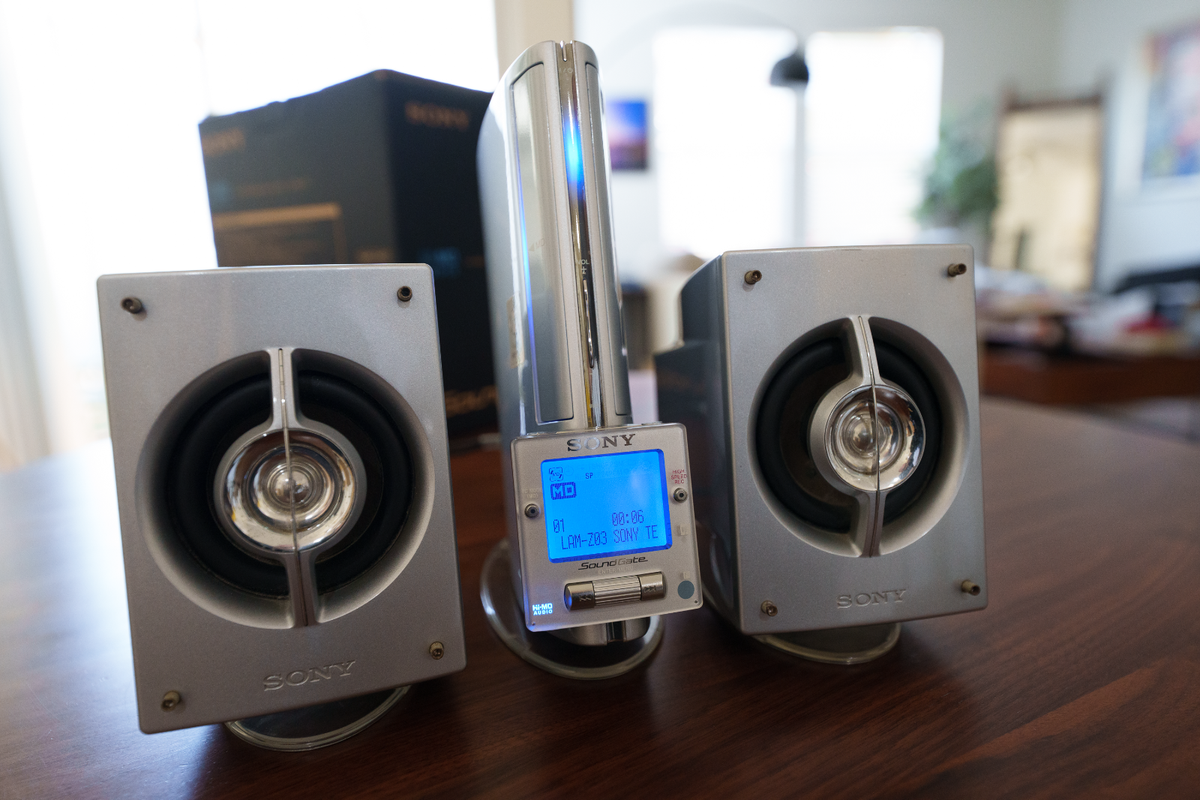 Sony LAM-X1 Hi-MD MiniDisc / CD PC Stereo - NetMD USB [TESTED