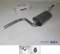 Klarius Auspuff Mitteltopf + Anbauteile für Ford Focus 1.6 16V 1998-2004