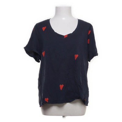 Scotch & Soda, Top, Größe: S, 133244-18-SSLM-D51, Blau/Rot, Baumwolle/Modal #VIQ