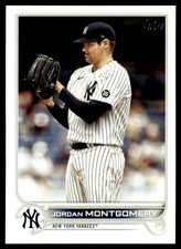 2022 Topps Jordan Montgomery New York Yankees #382