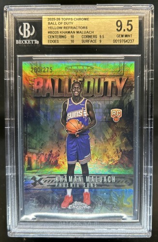 2025 Topps Chrome Khaman Maluach Base (RAW)