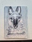 ACEO ORIGINAL ART Wolf surreal emotional watercolor pen mini art drawing  — photo 2