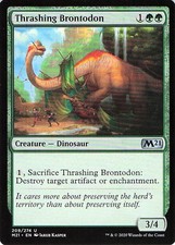 Thrashing Brontodon 209 -Core Set 2021 - NM