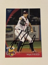 2017 Grandstand MS Braves Team Card Max Fried On Card Auto #32