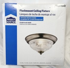 NEW PROJECT SOURCE FLUSHMOUNT CEILING FIXTURE...