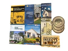 Home Inspection Reference BOOKS Text Book Lot Of 7 Home Inspector Education