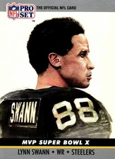 1990 Pro Set #10 Lynn Swann Super Bowl MVP Collectibles
