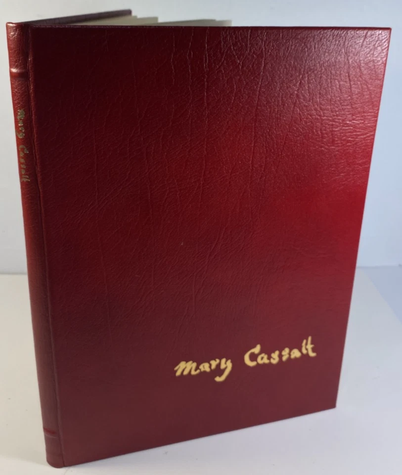 EASTON PRESS Mary Cassatt ART FULL LEATHER Art Book 1st Ed Color 1982 Nice Foto 2 de 4