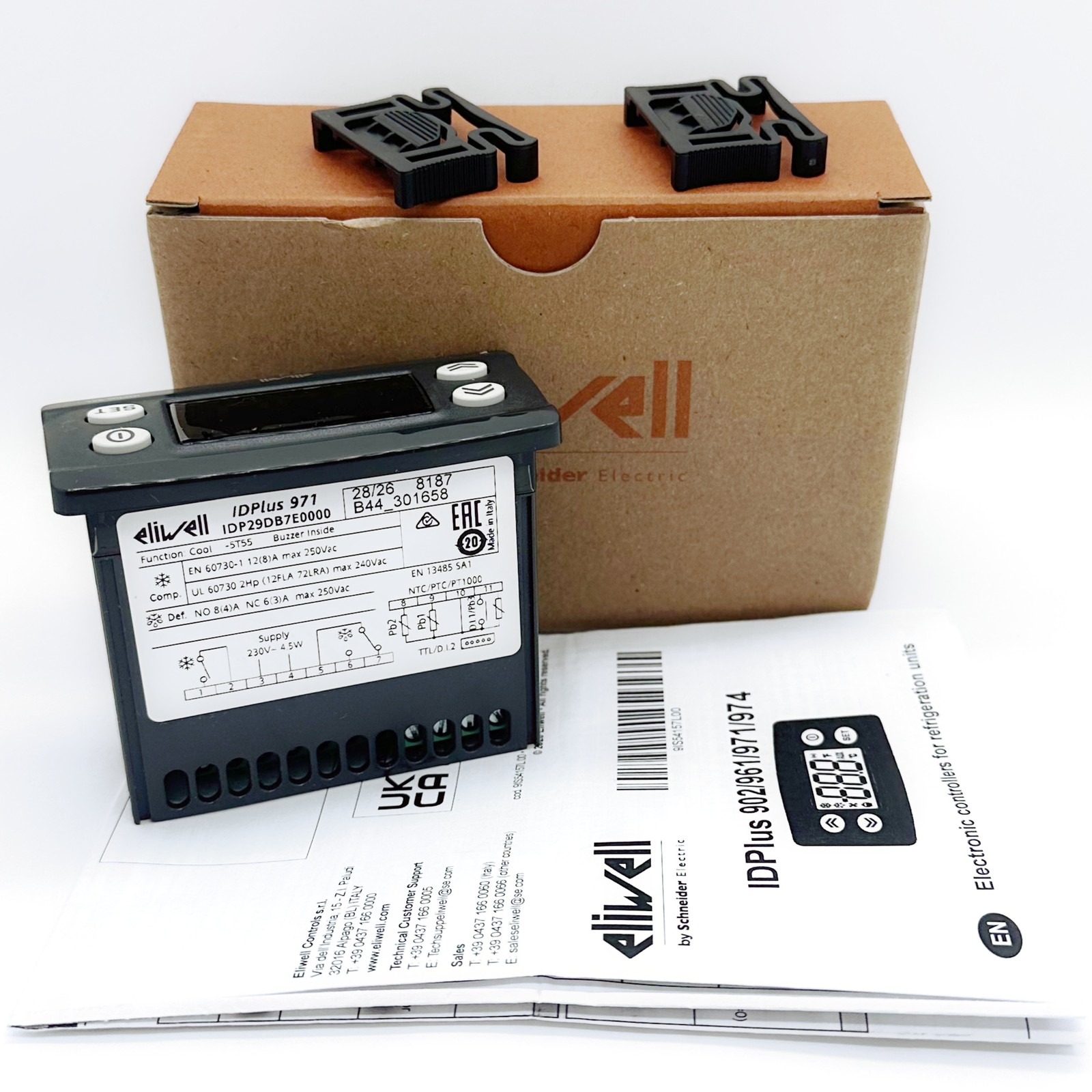 1pcs Eliwell IDPlus971 Electronic Temperature Controller ID971 Thermostat