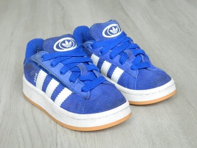 Adidas Campus 00s Kinder Easy-on Turnschuhe blau Wildleder Größe Kleinkinder 9/26,5