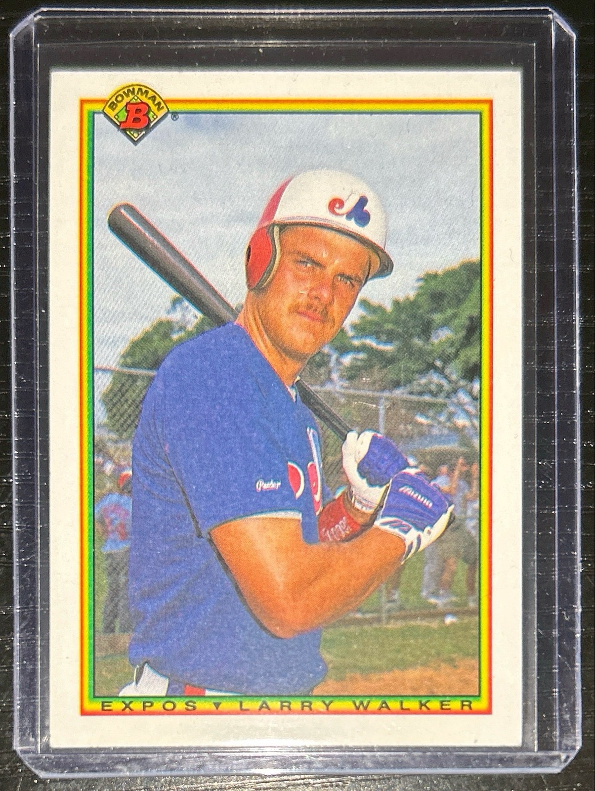 Larry Walker #117 (Baseball Cards 1990 Bowman) — is it worth grading?