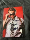 DAVID RASCHE Signed 4x6 Photo SLEDGE HAMMER AUTOGRAPH 1D