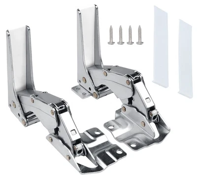 Türscharnier Scharnier Set 00481147 wie Bosch Siemens Neff AEG Kühlschrank - Bild 1 von 4
