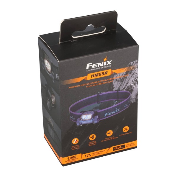 Fenix HM55R LED Stirnlampe (Deutsche Version), Deep-Purple-image